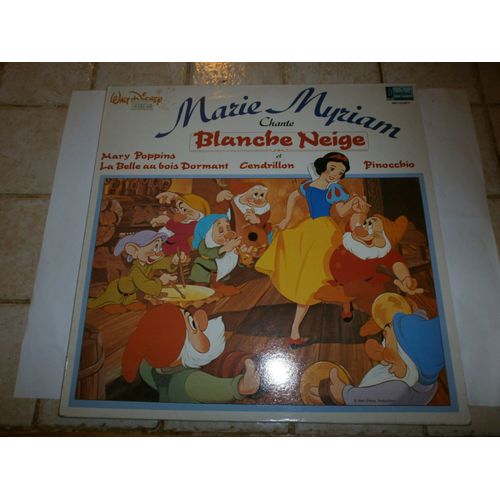 Marie Myriam Chante Blanche Neige Et Mary Poppins, La Belle Au Bois Dormant, Cendrillon Et Pinocchio