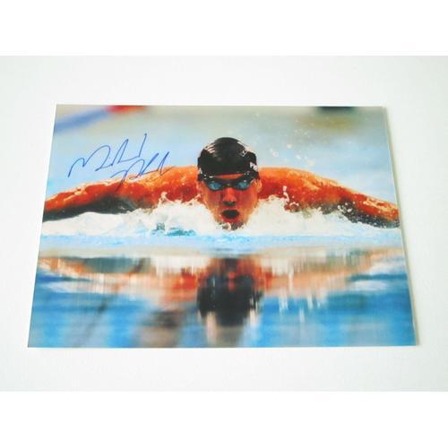 Michael Phelps - Photo Dedicacee