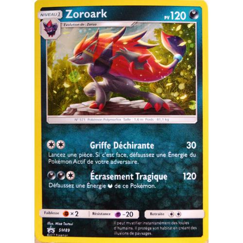 Carte Pokémon Sm89 Zoroark 120 Pv - Holo Promo