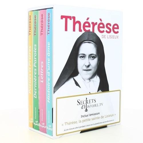 Coffret Oeuvres De Thérèse De Lisieux En 4 Volumes : Histoire D'une Âme - Poésies Et Prières - Dernières Paroles - Lettres De Thérèse De Lisieux