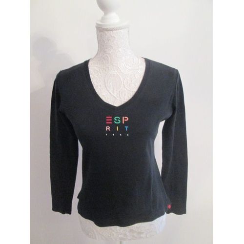 T-Shirt Noir Esprit Taille M