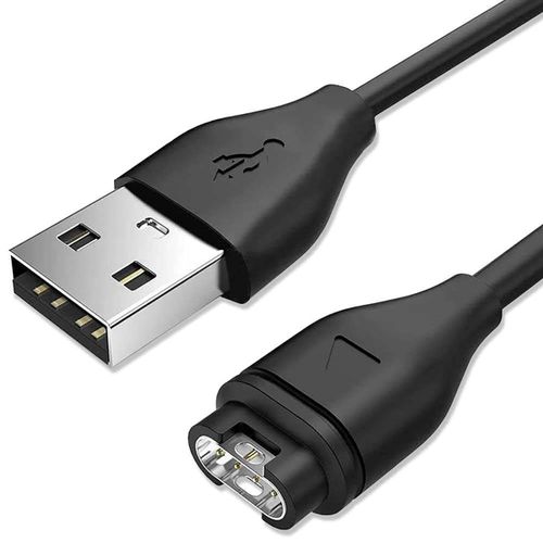 Chargeur Usb Câble De Charge Noir Compatible Avec Garmin Forerunner 45 -Visiodirect-