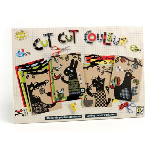 Jeu De Découpage Cut Cut Couleur - Mitik