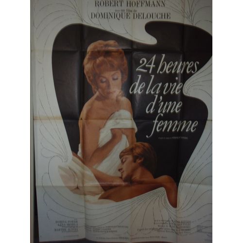 24 Heures De La Vie D'une Femme - 1968 - Affiche Originale Pliée 120 X 160 - Danielle Darrieux - Stephan Zweig - Ferracci