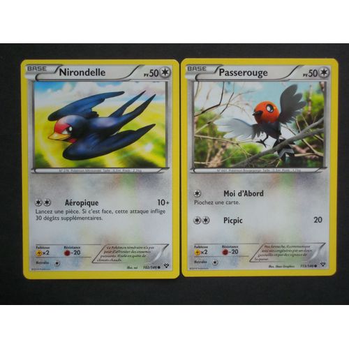 Base X.Y. - Nirondelle (102) + Passerouge (113/146)
