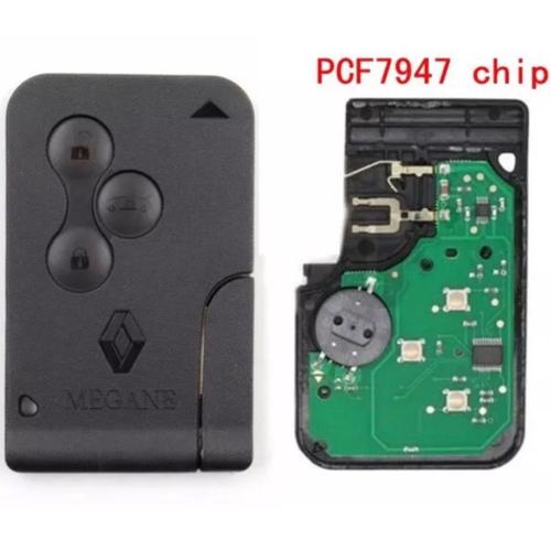 Carte vierge renault megane 2 scenic 2 clio 3 pcf7947 a programmer