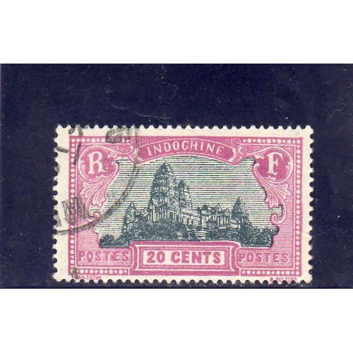 Timbre-Poste D'indochine (Angkor)