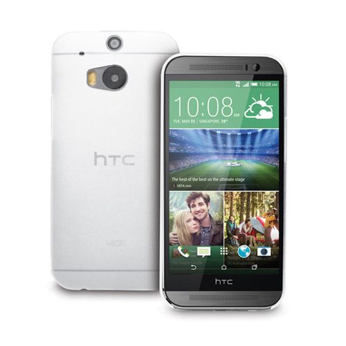 Coque Case Htc One M8 Transparent Ultra-Fine Silicone Souple (Tpu)