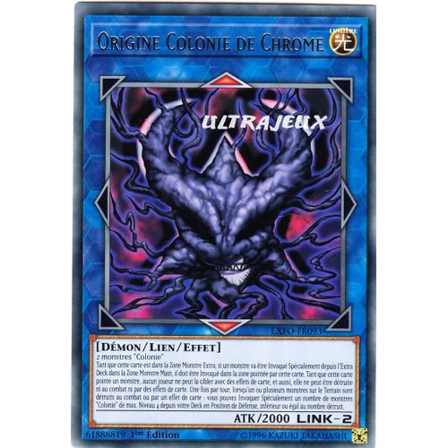 Yu-Gi-Oh! - Exfo-Fr093 - Origine Colonie De Chrome - Rare