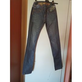 Jean Desigual Taille À Plat 36