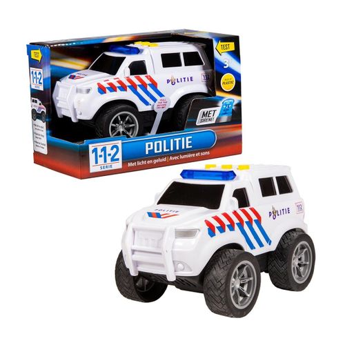 112 Rescue Racers Voiture De Police Avec Son Et Lumière
