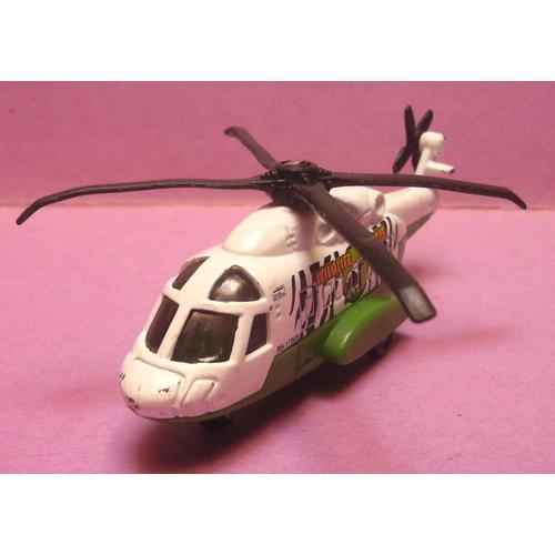 Hélicoptère « Mission Chopper / Wild Life Rescue » - Mattel Inc- 2003 --Matchbox