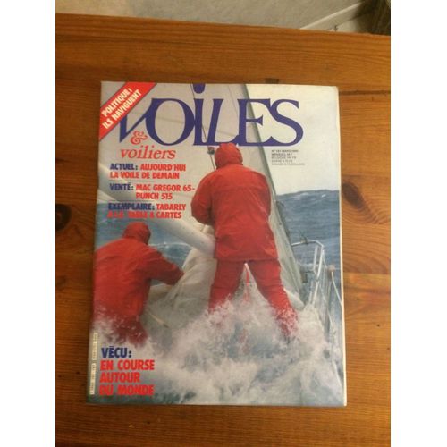 Revue Magazine De Collection Voiles Et Voiliers Numero 181 Mars 1986