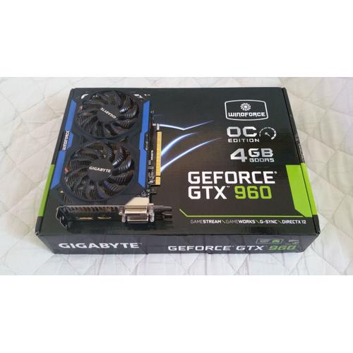 GigaByte NVIDIA GeForce 960 gtx 4GB