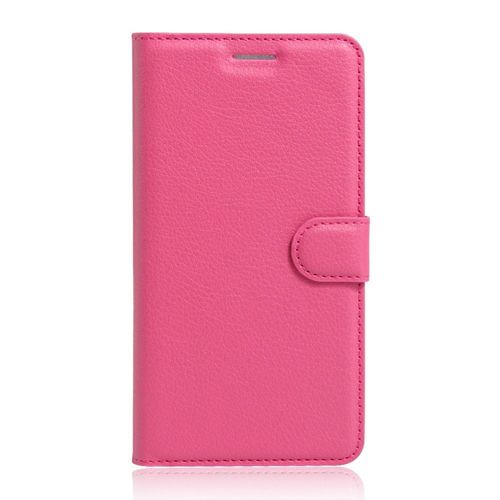 Etui Type Portefeuille Fushia Pour Huawei Y5-2 Rabat Logements Cartes