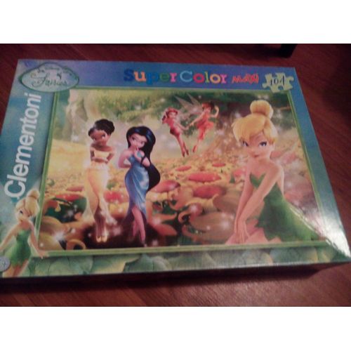 Puzzle 104 Pièces Pièces Xxl - Disney Fairies : Champ De Tournesols