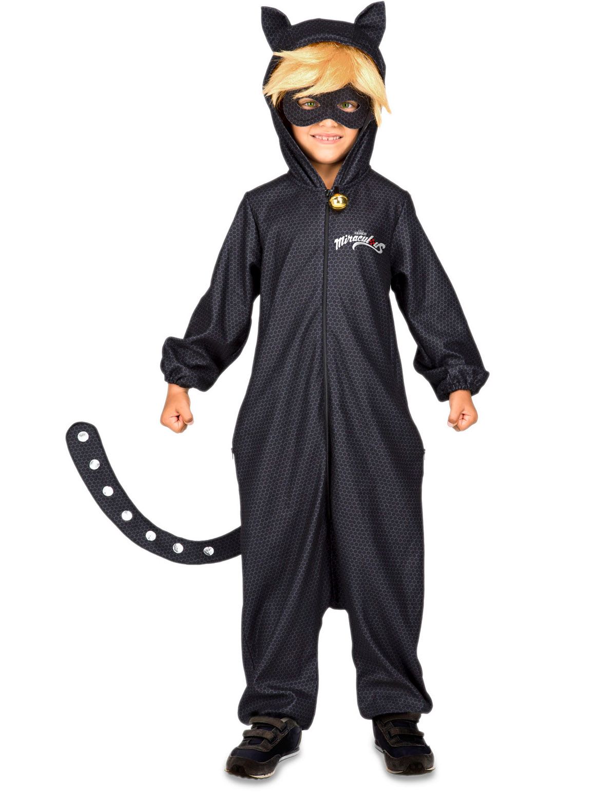 Deguisement Combinaison Chat Noir Miraculous Enfant 10 A 12 Ans Rakuten