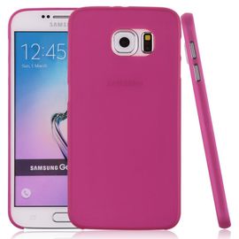Coque Case Samsung Galaxy S6 Edge Plus Rose Fushia Ultra-Fine Silicone Souple (Tpu)