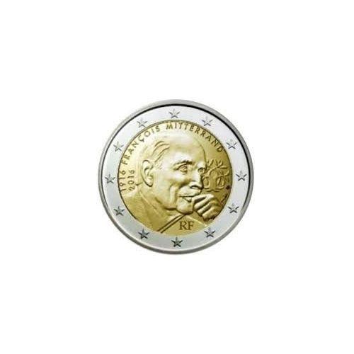 Pièce 2 Euros Mitterrand 2016