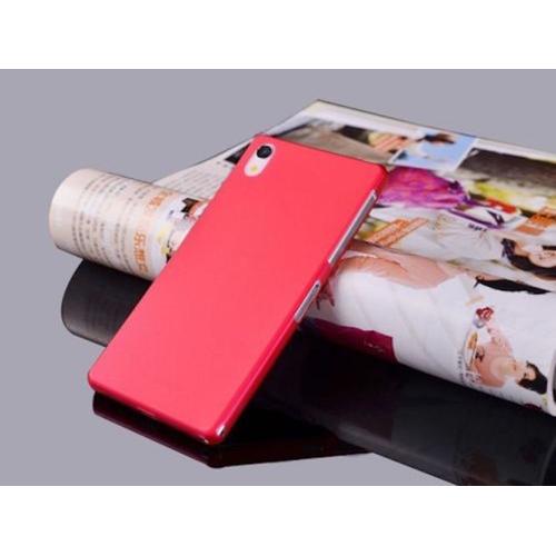 Coque Case Sony Xperia Z3 Rouge Ultra-Fine Silicone Souple (Tpu)