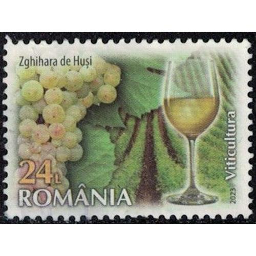 Roumanie 2023 Used Zghihara De Husi Wine Vin Raisin Viticulture Y&t Ro 7061 Su