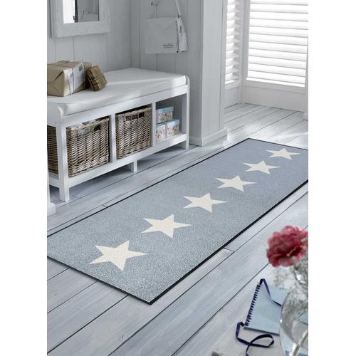 Tapis Stars Tx Paillassons Par Kleen Tex Gris 50 X 75 Cm