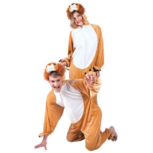 Déguisement De Lion Beige Adulte