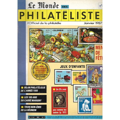 Le Monde Des Philatelistes 404 Bilan Philatelique De L'annee 1986