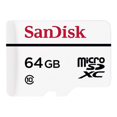 SanDisk Extreme - Carte mémoire flash (adaptateur microSDHC - SD inclus(e)) - 64 Go - Class 10 - microSDXC