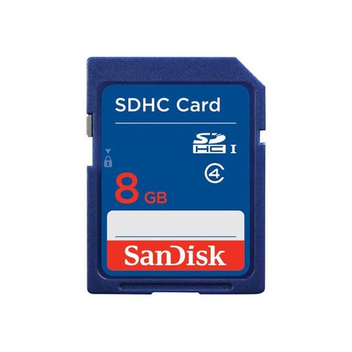 SanDisk Standard - Carte mémoire flash - 8 Go - Class 4 - SDHC