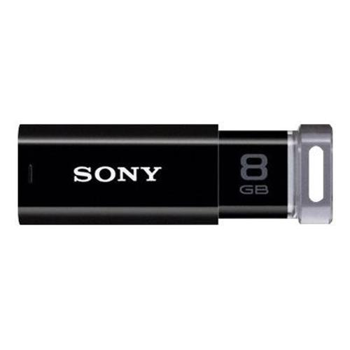 Sony Pocket Bit USM-P Series - Clé USB - 8 Go - USB 2.0 - noir - pour VAIO S Series SVS1511, SVS15113, VPC-SB41, VPC-SE23, VPC-SE25