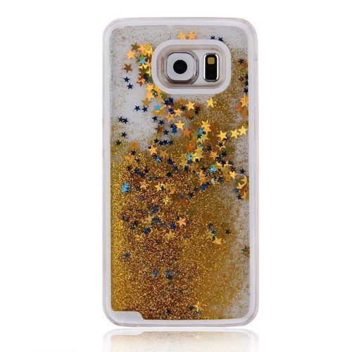 Coque Case Samsung Galaxy S7 Edge Liquide Or Gold Silicone Rigide (Tpu)