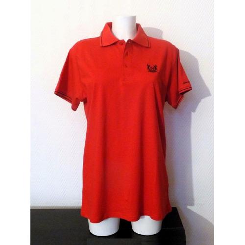 Polo/ Tee Shirt En 100% Coton Rouge- Taille Xl- Neuf- Jean Louis Scherrer