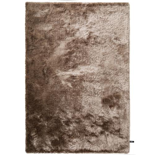 Tapis Shaggy À Poils Longs Whisper Marron Clair 160x230 Cm - Tapis Doux Pour Salon