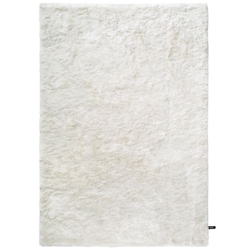 Tapis Shaggy À Poils Longs Whisper Blanc 240x340 Cm - Tapis Doux Pour Salon