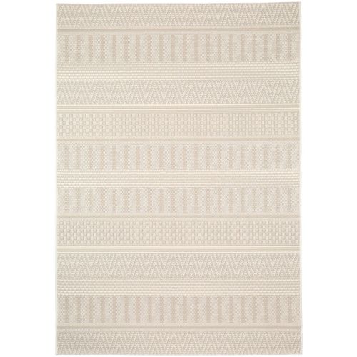 Tapis D'extérieur Naoto Beige 200x290 Cm - Tapis Outdoor Pour Balcon, Terrasse Et Jardin
