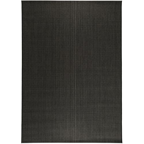 Tapis D'extérieur Metro Noir 120x170 Cm - Tapis Outdoor Pour Balcon, Terrasse Et Jardin