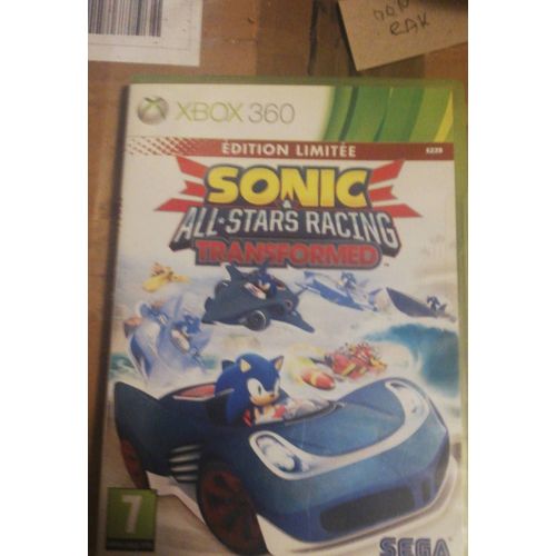 Jeux Xbox 360 Édition Limitée Sonic All Stars Racing Transformed