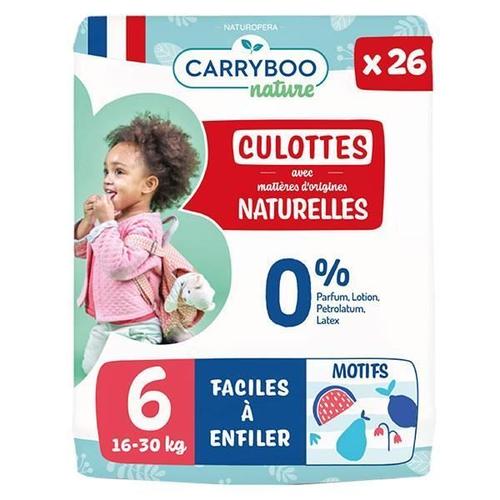 Carryboo Culotte Naturelle T6 16-30kg 30 Couches