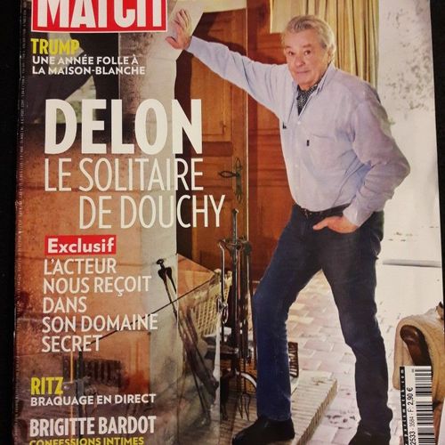 Paris Match N°3584 Alain Delon