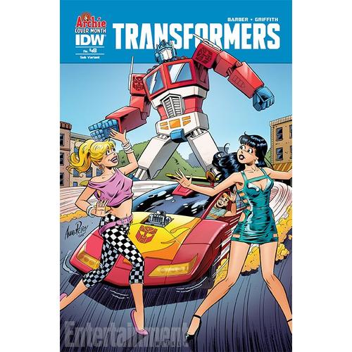Transformers # 48 ( V.O. 2015 ) ** Archie Cover By Andrew Pepoy **