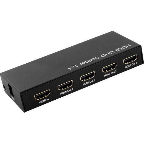 Splitter HDMI 2.0 4K 1x4 (1 entrée, 4 sorties)