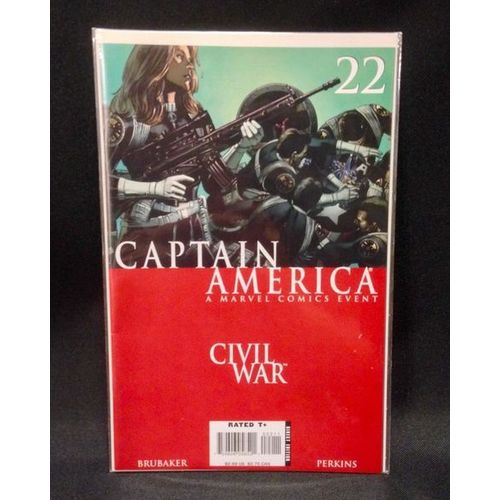 Captain America # 22 ( V.O. 2006 ) *** Civil War ***