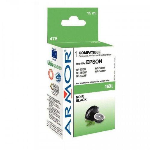 Armor K12622 - 8.5 ml - jaune - cartouche d'encre (équivalent à : Epson 16XL Y ) - pour Epson WorkForce WF-2010, 2510, 2520, 2530, 2540, 2630, 2650, 2660, 2750, 2760