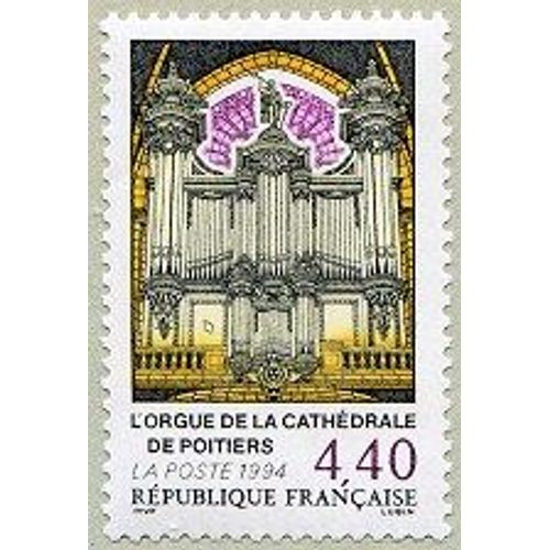 L'orgue De La Cathédrale De Poitiers