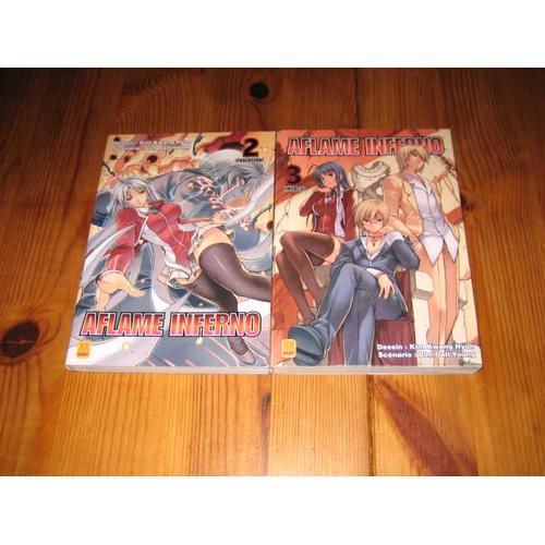 Lot Mangas Aflame Inferno 2+3 Kami En Français