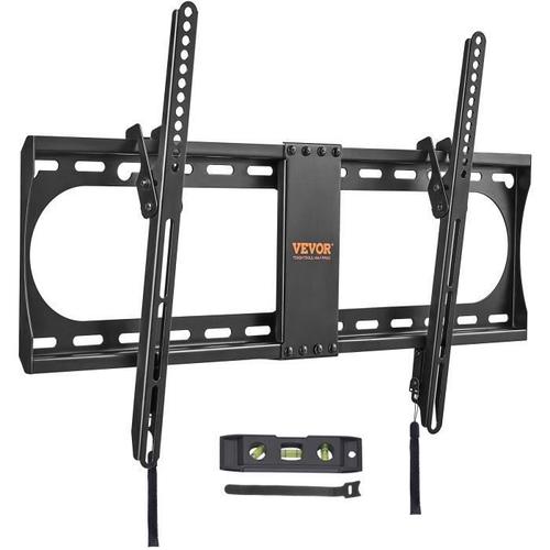 Support Mural TV - VEVOR - 660 x 210 x 25 mm,Convient aux écrans 37 - 70 pouces,Capacité de charge 60 kg,Peut être incliné