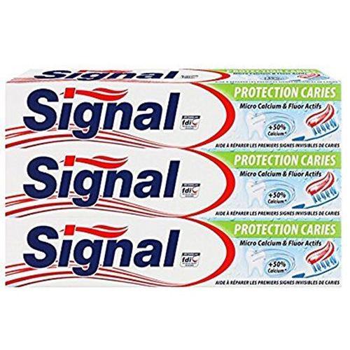 Signal Dentifrice Protection Caries 75ml - Lot De 3 