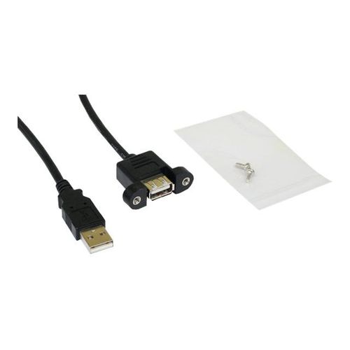 Good Connections - Rallonge de câble USB - USB (M) pour USB (F) - USB 2.0 - 1.8 m - noir