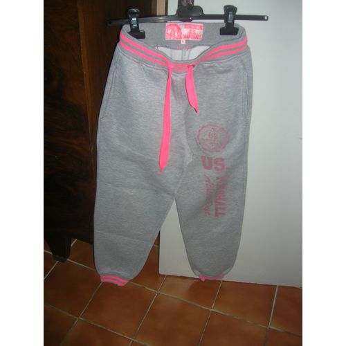 Pantalon De Jogging Marshall Coton 14 Ans Gris